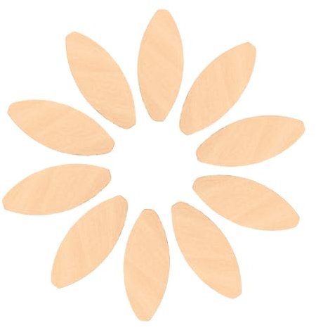 OSOLADY 100pcs Wood Joiner Biscuits for Furniture Framing Joining Biscuits for Wood Board Joining Woodworking Accessories for Carpenters