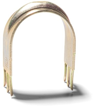 Schnabl CF25 C-Fix Schelle – 25mm Rohrschelle zur Schlagmontage auf Gipswänden – Hochwertige Metallschelle für die Befestigung von Rohren – 15 Stück