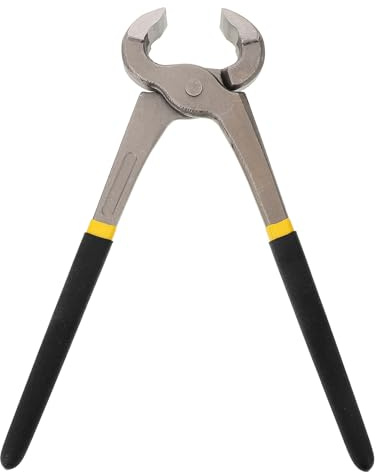 MOTHNUR Tenazas Para Pezuñas De Caballo Multifuncionales De Acero Al Carbono 30 Cm Para Cortar y Reparar Cascos En Ganado y Ovejas, Herramienta Portátil Para Herraduras