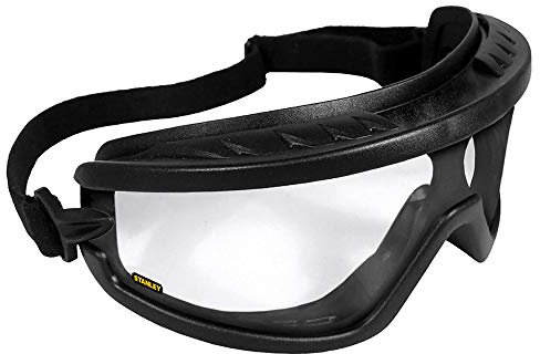 STANLEY Goggle,Black/Clear,26890-45119