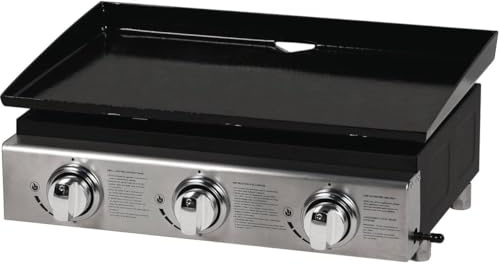 Habitat et Jardin Plancha Presto 3-3 quemadores - 9.7kW - Gris