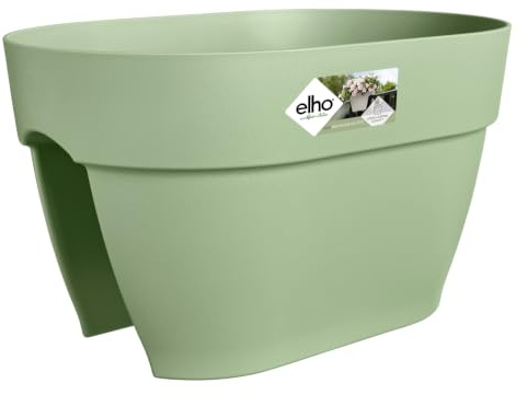 Elho Vibia Campana Flower Bridge 40cm Pot de Fleurs - Vert Pistache