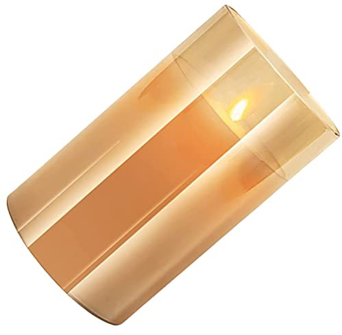 Uonlytech Flammenlose Teelichter 12 5 Cm Batteriebetrieben Heimdekoration Für Hochzeiten Partys Und Bars