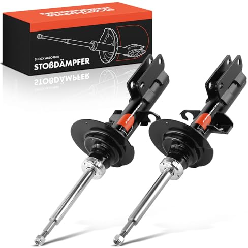Frankberg 2x Stossdämpfer Stoßdämpfer Vorne Links Rechts 567mm Gasdruck | Kompatibel mit X5 E53 3.0d 3.0i 4.4i 4.6is 2000-2006 Replace# 335924,31306754341