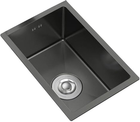 Bricolaje Fregadero De Acero Inoxidable Con Escurridor Lavabo De Cocina Para Lavar Verduras Pequeño Mini Fregadero De Un Solo Seno Lavabo Empotrado Bajo Encimera Con Barra De Pintor herramientas(25X40