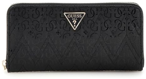 GUESS Adelard SLG Large Zip Around Wallet Black