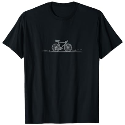 Beau Vélo De Bikepacking Et De Gravier T-Shirt