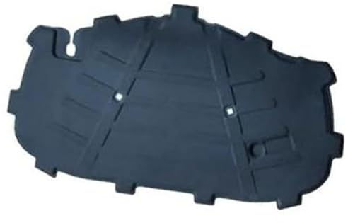 Clynex Housse de Protection en Coton for Capot de Voiture, Isolation phonique et Thermique, for, A3 S3 RS3 8V Sportback 2013-2020 Isolation Thermique du Capot Moteur(Black Style 2)