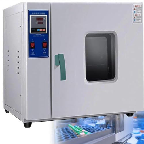 Forno da laboratorio di essiccazione a temperatura riscaldamento elettrico, termostatico digitale in acciaio inossidabile, essiccatore industriale per insegnamento/alimentazione (16 l)