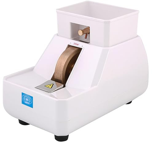 Machine manuelle à lentilles optiques avec meule diamant de 20 mm de large, support à double support, sortie d'eau réglable pour lentilles en résine, verre et PC