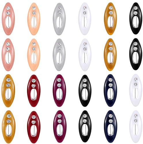 24 Stück Kopftuch Hijab Nadeln Hijab Kopftuch Pins Schals Brosche