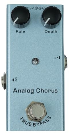 BOFRHME Electric Guitar Effects Pedal Vintage Overdrive Fuzz Distortion Analog Delay Ultimate Drive Guitar Pedals Analog Chorus