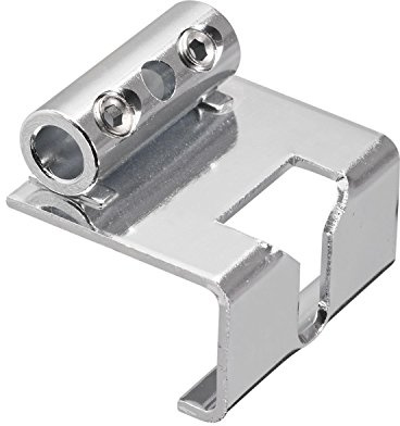 Verriegelungsmitnehmer, Stahl vernickelt, 1 Stück | passend zu GEZE Oberlichtöffner OL 90 N / OL 95 für Fenster