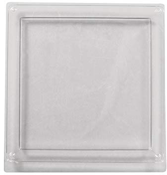Rayher Hobby Rayher 36097000 Gießform Fliese, 16 x 16 cm, befüllbar mit Kreativ-Beton, Raysin-Gießpulver etc, Durchsichtig