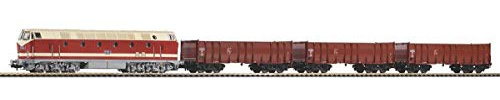 57138 Start-Set Güterzug BR 119 DR + 3 Wg. Bettung IV, Dunkelgrün
