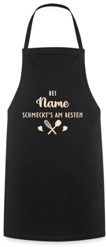 Spreadshirt Kochschürze Personalisiert | Bei [Name] Schmeckt's Am Besten Mit Wunschnamen Kochschürze