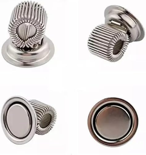 Neodym-Stifthalter 4er-Packung | Silber | Magnetischer Stift- und Pinselhalter mit extra stark| Deutsches Familienunternehmen