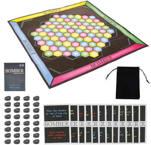 Magnetisches Schachspiel 32 x 32 cm Ultra Spaßiger mit 12 Karten Verbessern Logische Denken Magnetic Chess Game Mehrspielermodus für Zwei Spieler Tisch-Magnetspiel Magnet-Schach-Spiel