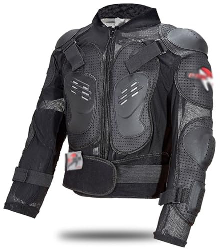 Chaqueta de motocicleta con armadura de cuerpo completo, protección de pecho, equipo de motocross para hombres, equipo de motociclismo, armadura para motocross, carreras de montaña, motocicleta todo