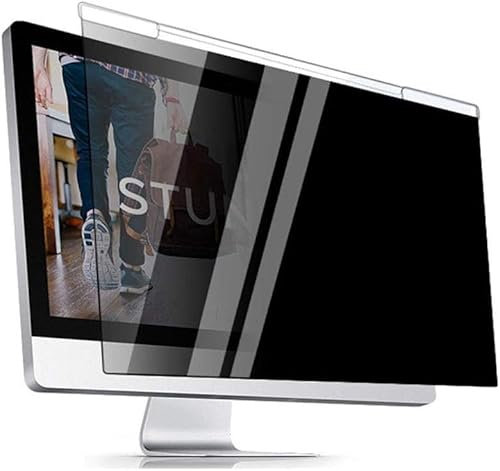 ZBORAVPIX Computer Screen Filter Protector Film， Removable Computer Privacy Screen, High Clarity Anti-Glare Anti-Scratch Film Protector, Monitor Frame Hanging Type(23in(524 * 306mm))