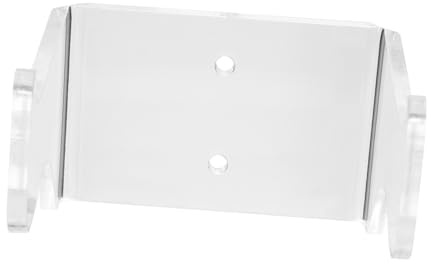 UKCOCO Supporto Da Parete in Acrilico Trasparente Per Chitarra e Ukulele, Gancio Salvaspazio Multifunzione, Set, Adatto a Tutti i Modelli, Design Elegante Per Strumenti Musicali