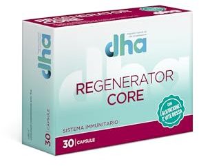 DHA Regenerator Core – Integratore Antiossidante a Supporto del Sistema Immunitario – Contrasta lo Stress Ossidativo e Promuove il Benessere – 30 Capsule