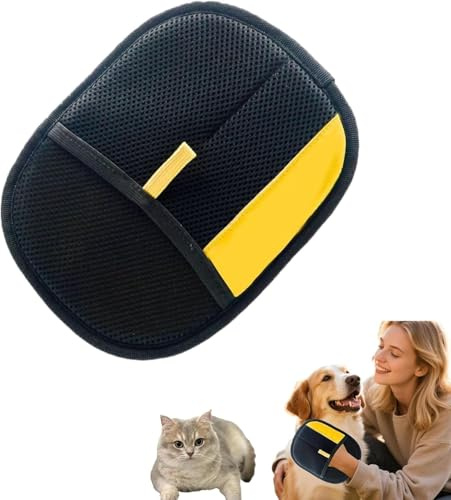OALYGEI Le Comptoir Animalier FurFree,Gant Anti Poils Animaux,Réutilisable Gants de Toilettage Double Face pour Animaux, Éliminent Efficacement Les Poils, Lavables et Réutilisables (1 PC)