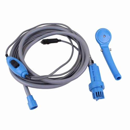 Portable Camping Shower Adjustable Water Flow Leakproof 2.5 L,min Outdoor Showerhead Sprayer