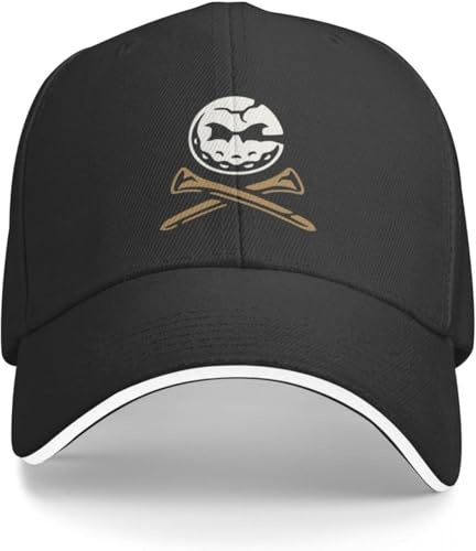 XTWTCXESD Classic Cap, Hiphop Crusher Liv-gc Golf 54 Bucket Retro Street Damen Herren Schwarz