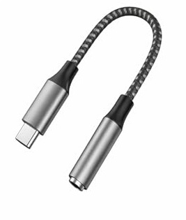 Adapter Cable USB C Type C Type-C Male to 3.5MM Female DAC Digital Aux Audio Stereo Headphone Jack Converter