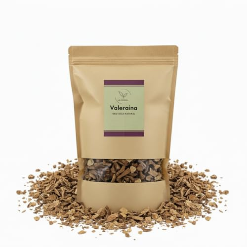 Valeriana (Valeriana officinalis) torkad lösvikt 250 g – för örtinfusioner, 100% naturlig, utan tillsatser – La Herbera