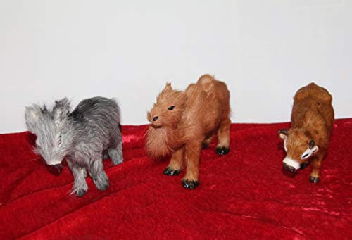 adam Krippen Figuren, Kamel, Och und Esel, Höhe 12 cm für Figurengröße 12-15 cm