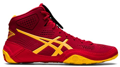 ASICS Matflex 6 Men's Wrestling Shoes, Black (Black/Silver), 46 EU, Cranberry Saffron, 48 EU