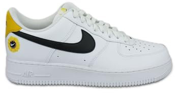Nike Unisex Air Force 1 07 LV8 2 Cuero White Black Dark Sulfur Entrenadores 45 EU