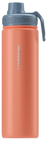 Wessper Gourde Thermique en Acier Inoxydable 700ml Anti-fuite Bouteille Isotherme, sans BPA avec 3 Couvercles | Gourde Rose Élégante Sport | Gourde Isotherme Enfants Adulte pour Camping