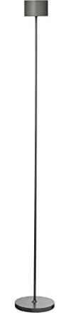 blomus | Mobile LED-Stehleuchte | FAROL FLOOR | Dimmbar | Akku-betriebene Stehlampe | Kabellos | Farbe Burned Metal