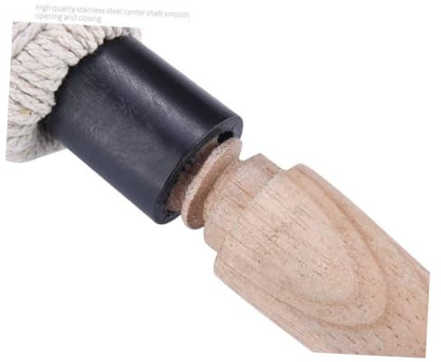 POPETPOP Cotton Thread Barbecue Brush Large-Scale Ingredients Oil Sauce Brush Heat Resistant Handle Handle Easy Cleaning for BBQ Meat Pastries
