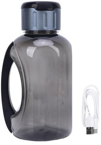 EVTSCAN Bottiglia d'acqua idrogeno 1,5L Capacità di elettrolisi rapi 1200 PPB Concentrazione Generatore di acqua idrogeno grande portatile resistente per le attività di viaggio per via di