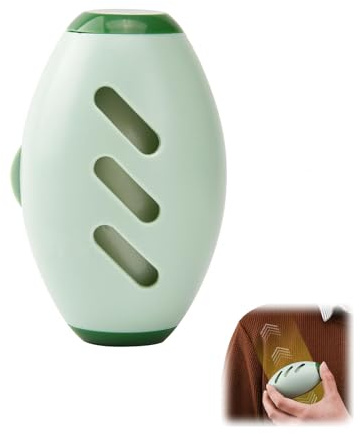 Reusable Lint Roller,Portable Lint Roller,Pet Hair Remover Washable Sticky Rollers Plush Removing Anti Lint Clothes Rollers Sticky Tool for Plush Hair,Clothes,Dust(Green)