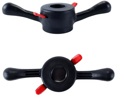 Hoite Herramienta negra de liberación rápida para neumáticos de coche: tuerca de cubo de 40 mm para equilibradora de ruedas y cambio de neumáticos
