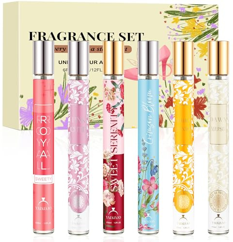 Luxury Women Perfume Gift Set | 6x35ml Womens Eau de Toilette Perfume Sets | Long Lasting Mini Perfumes Gift Set Collection|Women's Perfumes|Travel Mini Sprays|Gifts for Women Valentine's Day Christmas