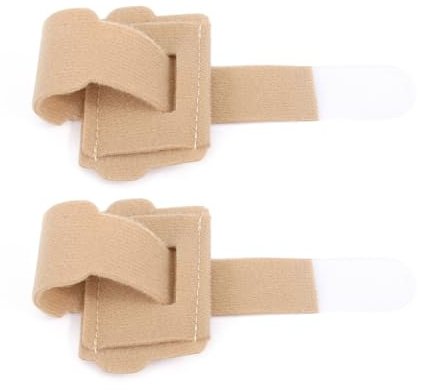 DOVBAN 2 Pcs Enderezadores Para Dedo En Martillo,Correctores De Dedos Del Pie Para Mujere y Hombre,Reutilizables Enderezadores Ferula De Dedos Separador Para Alinear Dedos Torcidos