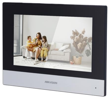 Hikvision Monitor per Video Citofono 7'' Touch Bianco - DS-KH6320-WTE1