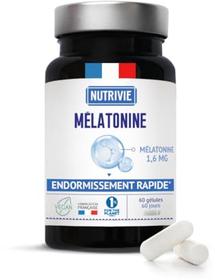 Nutrivie Melatonine Endormissement 60 Gélules