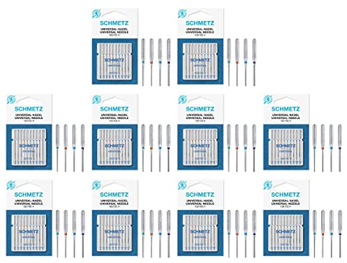 SCHMETZ 100 symaskinsnålar platt kolv 130/705 – standard 70, 80, 90 & 100