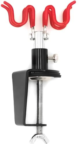 Chiloskit Airbrush-Ständer Klemmständer Tischhalterung Airbrush-Halter Station Farbspritzpistolen-Halter Kit Werkzeuge