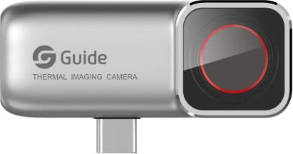 Guide MobIR 2S Caméra thermique pour smartphone Résolution IR 256 × 192 Mise au point automatique Vision nocturne 100 m Uniquement pour téléphone Android