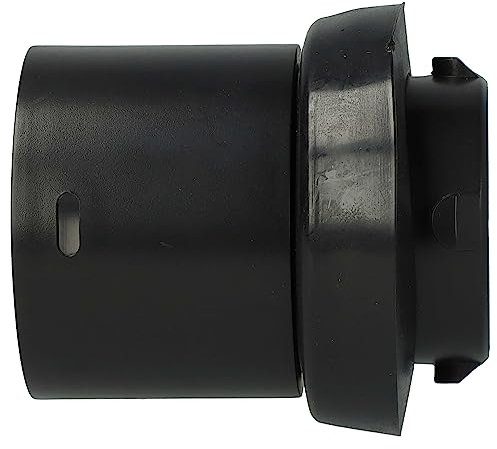 vhbw Schlauch-Adapter 32 mm kompatibel mit Nilfisk GM90, GM 90, GM Action, GM80P, GM90P Staubsauger, Staubsaugerschlauch - Anschlussadapter, Schwarz