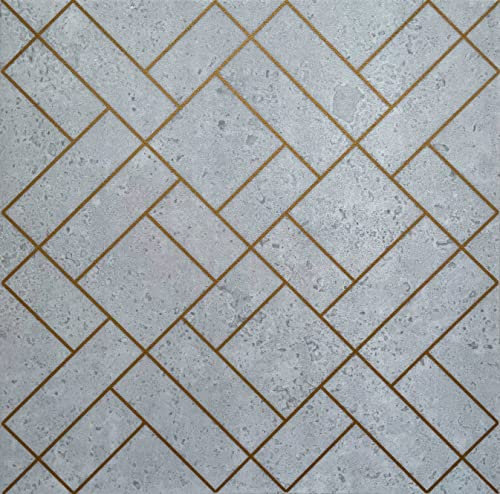 Paneele aus Polystyrol XPS, Deckenpaneele, 3D Wandpaneele, Styropor Dekoren, Decken Retro Vintage Wandverkleidung, 3mm dick - 50x50cm (4m²-16 Stück, GL2 41-ZL)