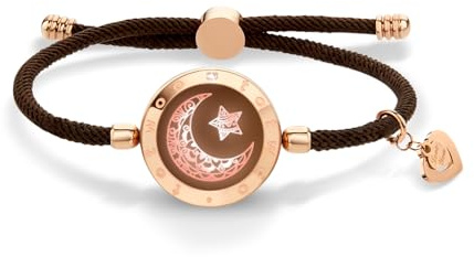 TOTWOO Einzelnes Pärchenarmband mit Vibration, Leuchten & Touchfunktion - Bluetooth-Paarung für Fernbeziehungen - Liebesgeschenk zur Distanzberührung